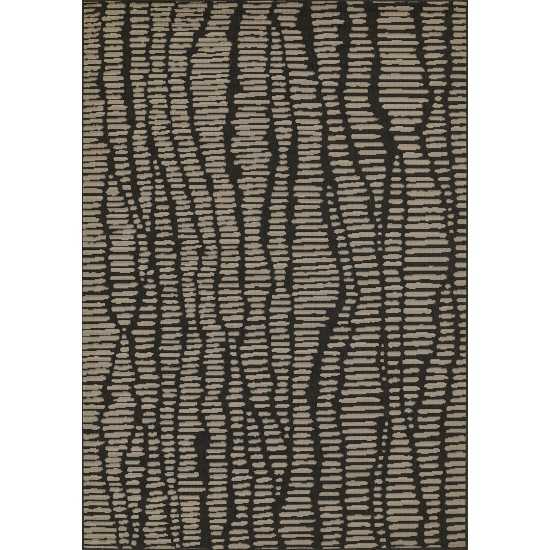 Rug, Momeni, Baja, BAJ40, Charcoal, 1'8" X 3'7", 49324