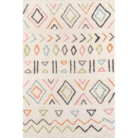 Rug, Novogratz, Bungalow, BUN-8, Ivory, 3'6" X 5'6", 39349