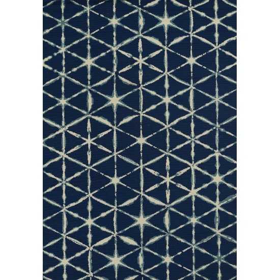 Rug, Momeni, Baja, BAJ41, Blue, 1'8" X 3'7", 49325