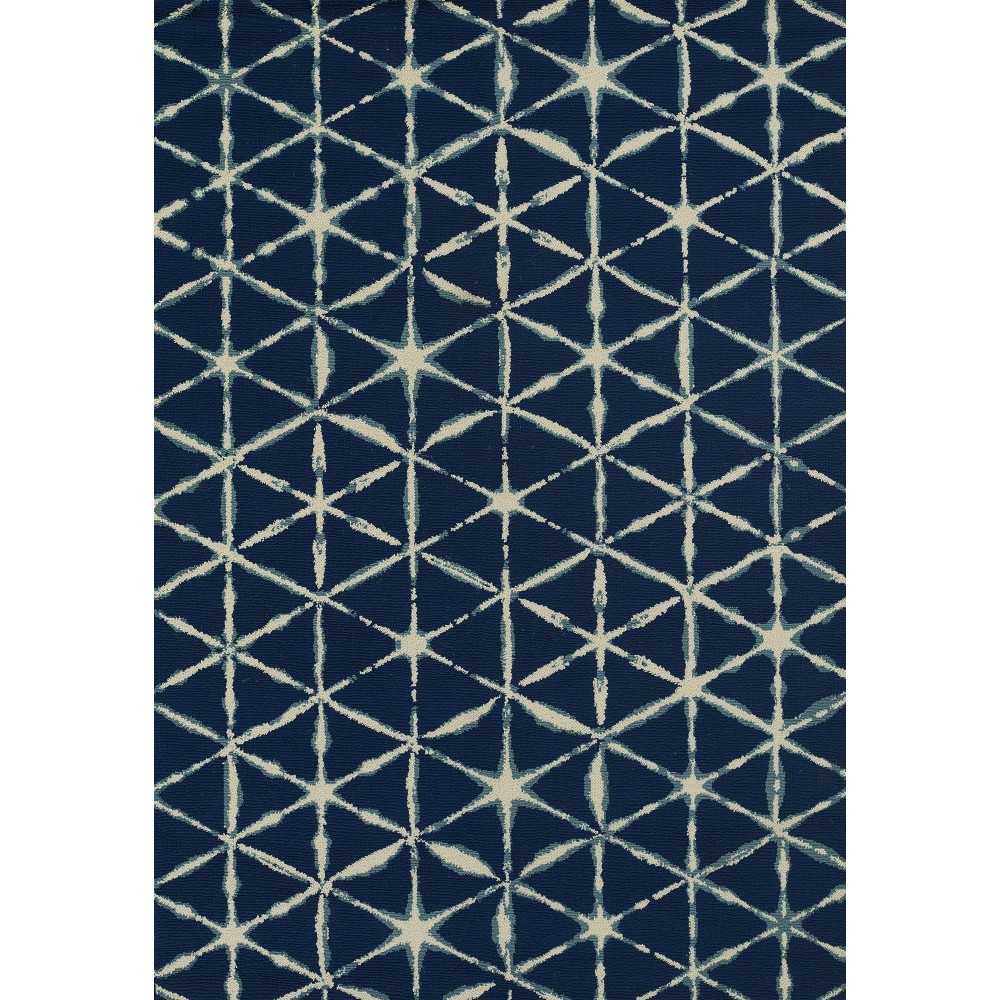 Rug, Momeni, Baja, BAJ41, Blue, 3'11" X 5'7", 49335