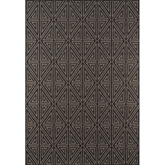 Rug, Momeni, Baja, BAJ-4, Charcoal, 2'3" X 4'6", 26731