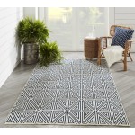 Rug, Momeni, Baja, BAJ-4, Navy, 2'3" X 7'6" Runner, 23810