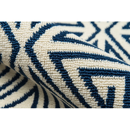 Rug, Momeni, Baja, BAJ-4, Navy, 5'3" X 7'6", 23835