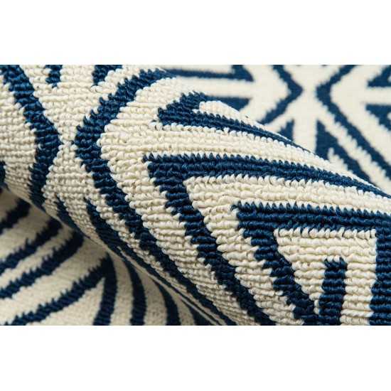 Rug, Momeni, Baja, BAJ-4, Navy, 6'7" X 9'6", 24078