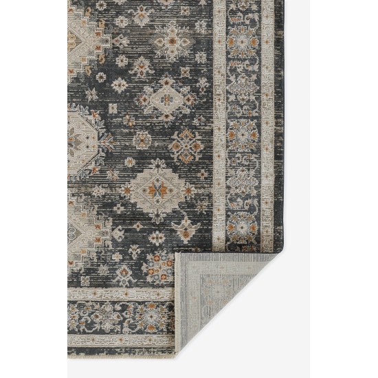 Rug, Momeni, Cambridge, CMB-4, Slate, 2'2" X 7'6" Runner, 49603