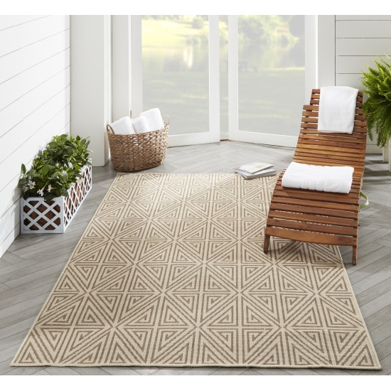 Rug, Momeni, Baja, BAJ-4, Taupe, 5'3" X 7'6", 26795