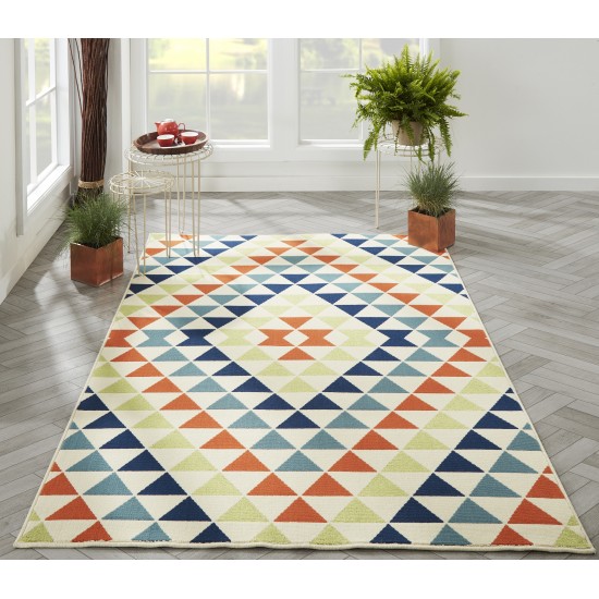 Rug, Momeni, Baja, BAJ-5, Multi, 5'3" X 7'6", 23837