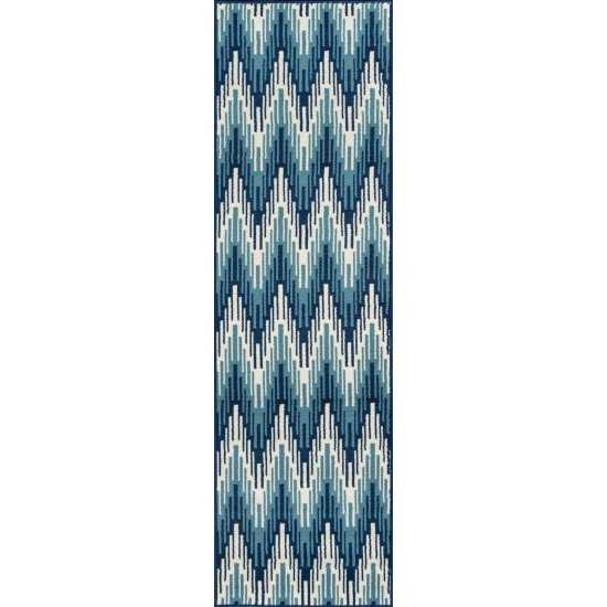 Rug, Momeni, Baja, BAJ-6, Blue, 1'8" X 3'7", 24013