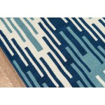Rug, Momeni, Baja, BAJ-6, Blue, 2'3" X 7'6" Runner, 23813