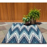 Rug, Momeni, Baja, BAJ-6, Blue, 6'7" X 9'6", 24082
