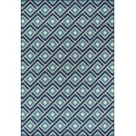 Rug, Momeni, Baja, BAJ-7, Blue, 2'3" X 7'6" Runner, 23817