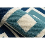 Rug, Momeni, Baja, BAJ-7, Blue, 7'10" X 10'10", 23888