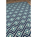 Rug, Momeni, Baja, BAJ-7, Blue, 8'6" X 13', 24108