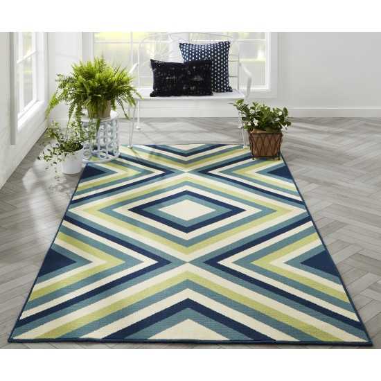 Rug, Momeni, Baja, BAJ-8, Multi, 3'11" X 5'7", 24064