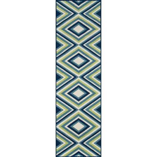 Rug, Momeni, Baja, BAJ-8, Multi, 7'10" X 10'10", 23891