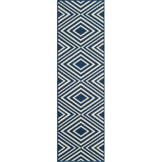 Rug, Momeni, Baja, BAJ-8, Navy, 1'8" X 3'7", 24018