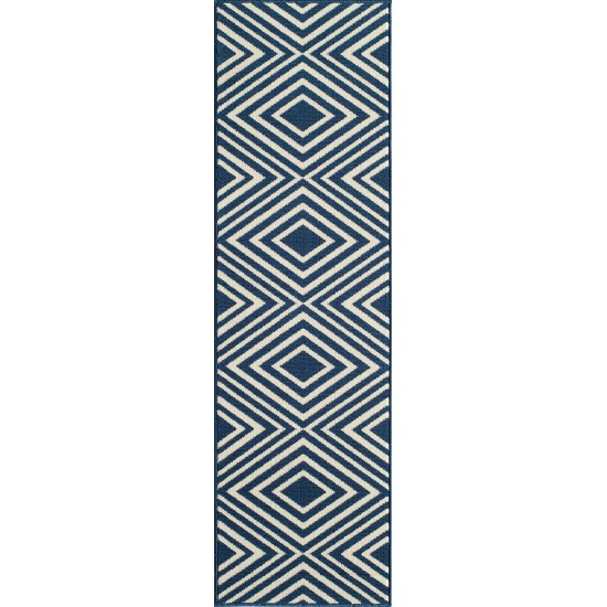 Rug, Momeni, Baja, BAJ-8, Navy, 5'3" X 7'6", 23844