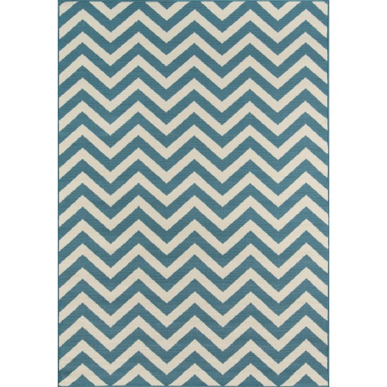 Rug, Momeni, Baja, BAJ-9, Blue, 1'8" X 3'7", 24155