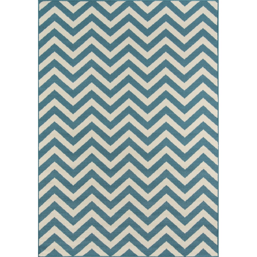 Rug, Momeni, Baja, BAJ-9, Blue, 2'3" X 7'6" Runner, 24176