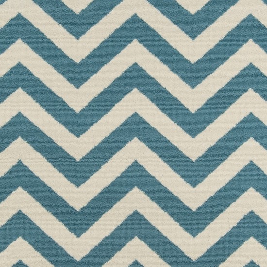 Rug, Momeni, Baja, BAJ-9, Blue, 2'3" X 7'6" Runner, 24176