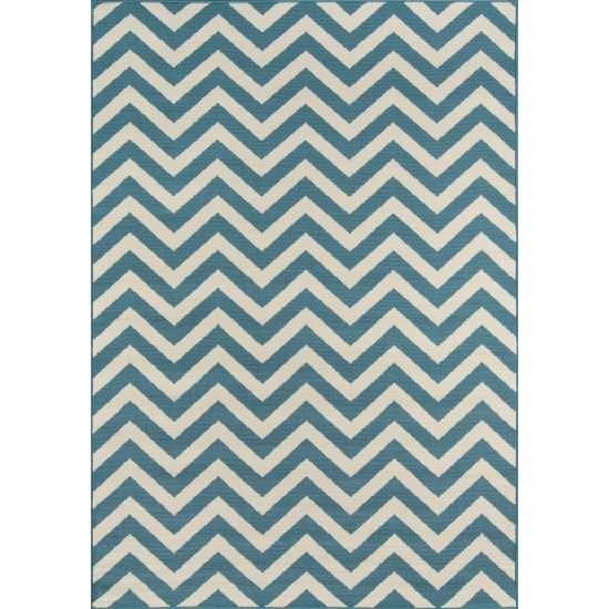 Rug, Momeni, Baja, BAJ-9, Blue, 8'6" X 13', 24241