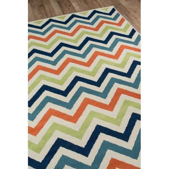 Rug, Momeni, Baja, BAJ-9, Multi, 2'3" X 7'6" Runner, 24178