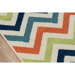 Rug, Momeni, Baja, BAJ-9, Multi, 2'3" X 7'6" Runner, 24178