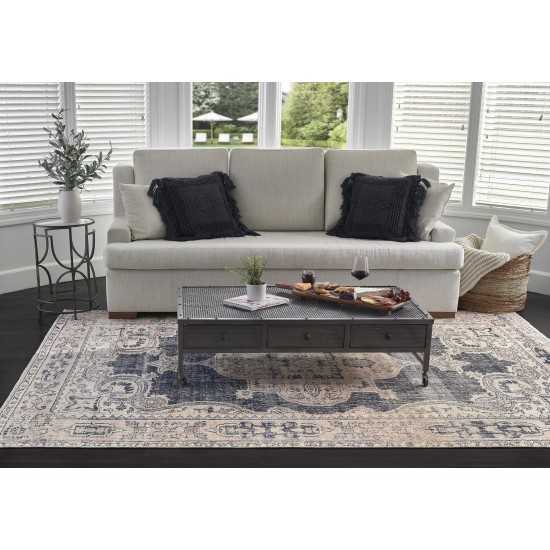 Rug, Momeni, Chandler, CHN-6, Navy, 4' X 6', 47707