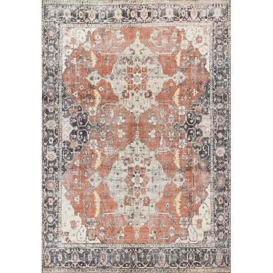 Rug, Momeni, Chandler, CHN-7, Rust, 2'3" X 7'6" Runner, 47705