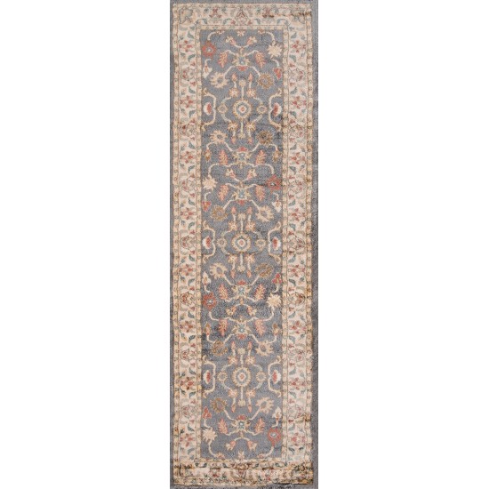 Rug, Momeni, Colorado, CLD-3, Charcoal, 2'3" X 7'6" Runner, 37463