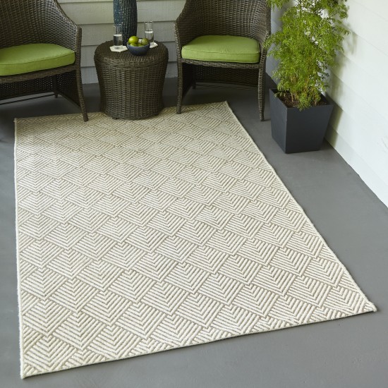 Rug, Momeni, Como, COM-3, Beige, 2' X 6' Runner, 44365