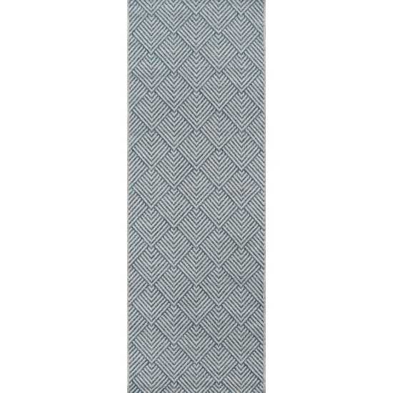 Rug, Momeni, Como, COM-3, Blue, 2' X 6' Runner, 44311