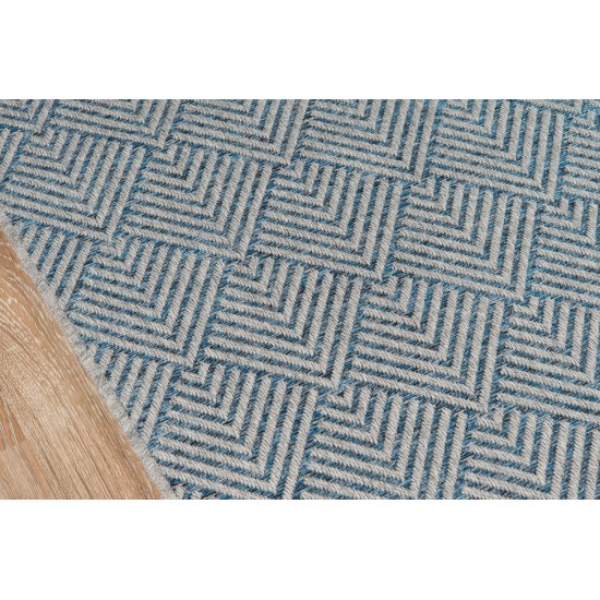 Rug, Momeni, Como, COM-3, Blue, 2' X 10' Runner, 44321