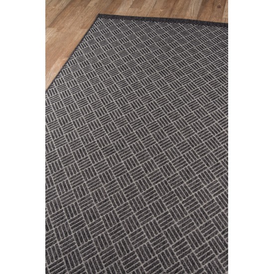 Rug, Momeni, Como, COM-4, Charcoal, 2' X 3', 38523