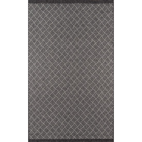 Rug, Momeni, Como, COM-4, Charcoal, 2' X 6' Runner, 44313