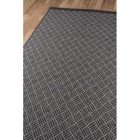 Rug, Momeni, Como, COM-4, Charcoal, 2' X 6' Runner, 44313