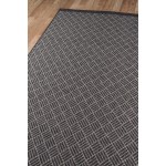 Rug, Momeni, Como, COM-4, Charcoal, 2' X 10' Runner, 44324