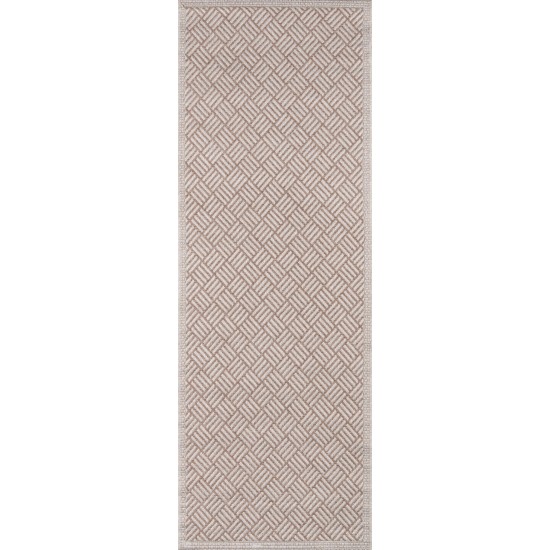 Rug, Momeni, Como, COM-4, Tan, 2' X 10' Runner, 44323