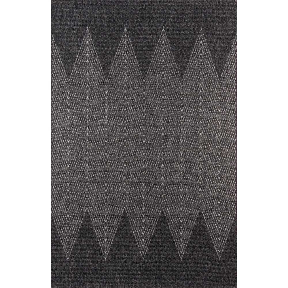 Rug, Momeni, Como, COM-5, Charcoal, 3'11" X 5'7", 38539 Rug, Momeni, Como, COM-5, Charcoal, 3'11" X 5'7", 38539
