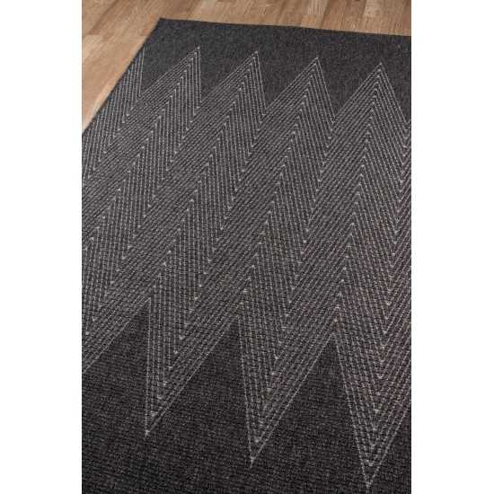 Rug, Momeni, Como, COM-5, Charcoal, 5' X 7'6", 38551