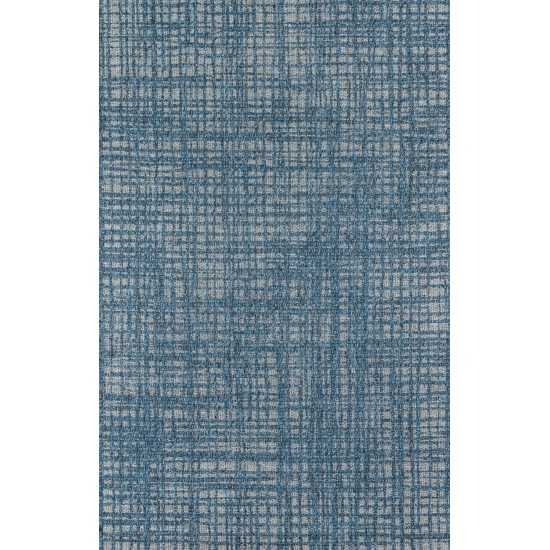 Rug, Momeni, Como, COM-6, Blue, 2' X 6' Runner, 44315