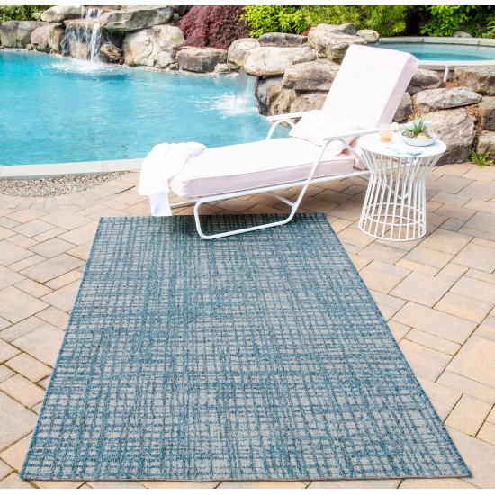 Rug, Momeni, Como, COM-6, Blue, 2'7" X 7'6" Runner, 38603
