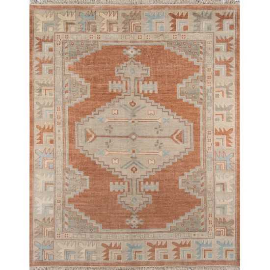 Rug, Erin Gates, Concord, CRD-1, Rust, 5'6" X 8'6", 44173