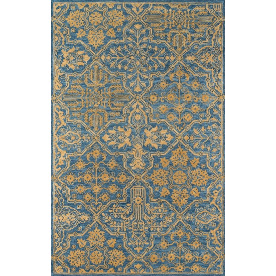 Rug, Momeni, Cosette, COS-1, Blue, 2'3" X 8' Runner, 37389