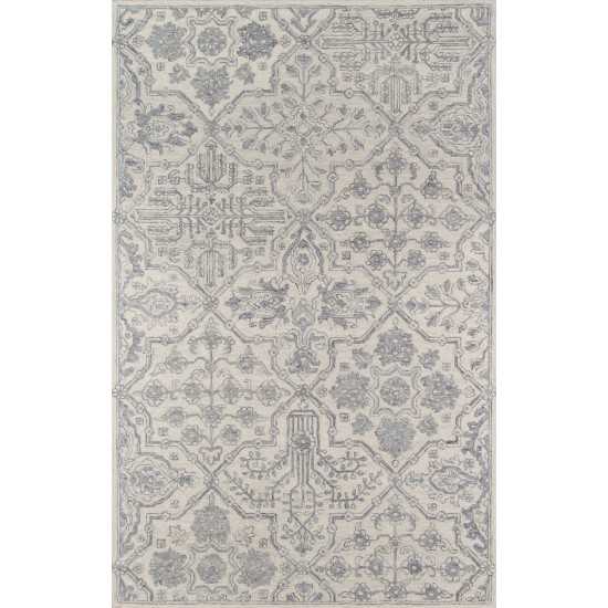 Rug, Momeni, Cosette, COS-1, Grey, 2'3" X 8' Runner, 37392