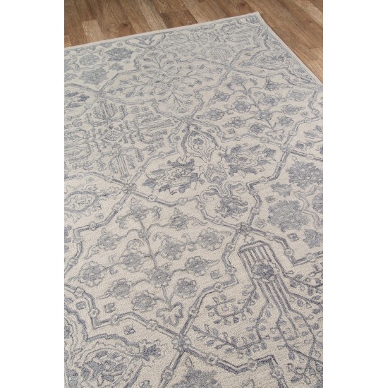 Rug, Momeni, Cosette, COS-1, Grey, 2'3" X 8' Runner, 37392