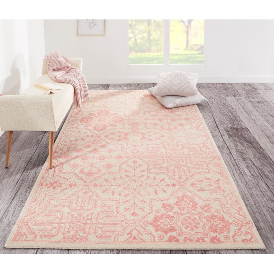 Rug, Momeni, Cosette, COS-1, Pink, 2' X 3', 37382