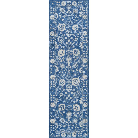 Rug, Momeni, Cosette, COS-3, Blue, 2'3" X 8' Runner, 37395