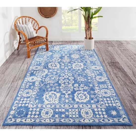 Rug, Momeni, Cosette, COS-3, Blue, 2'3" X 8' Runner, 37395