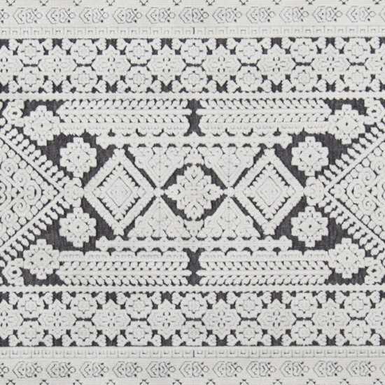 Rug, Momeni, Covington, COV-1, Charcoal, 2'3" X 7'6" Runner, 45316